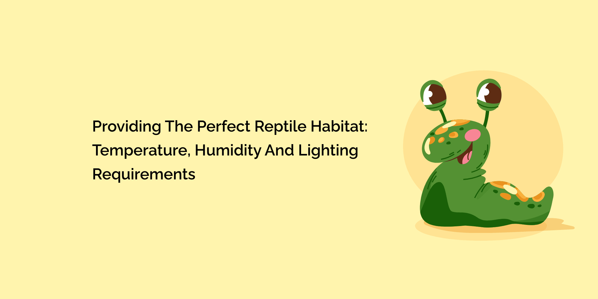 Heating And Temperature Control For Reptile Habitat photo