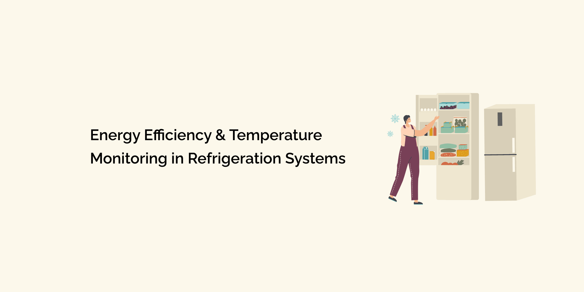 Energy Efficiency And Temperature Monitoring In Refrigeration Systems 