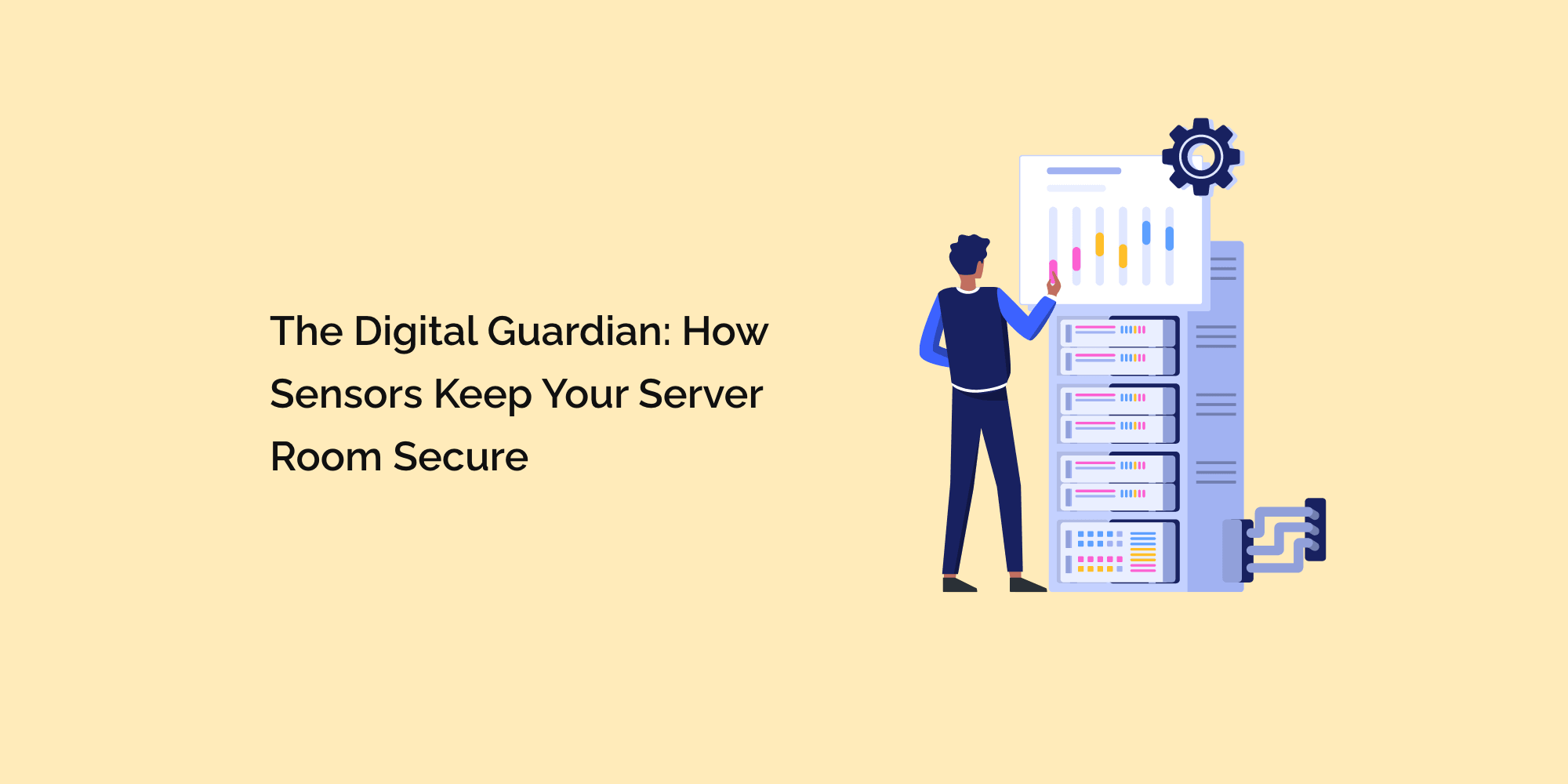 The Digital Guardian How Sensors Keep Your Server Room Secure tempCube