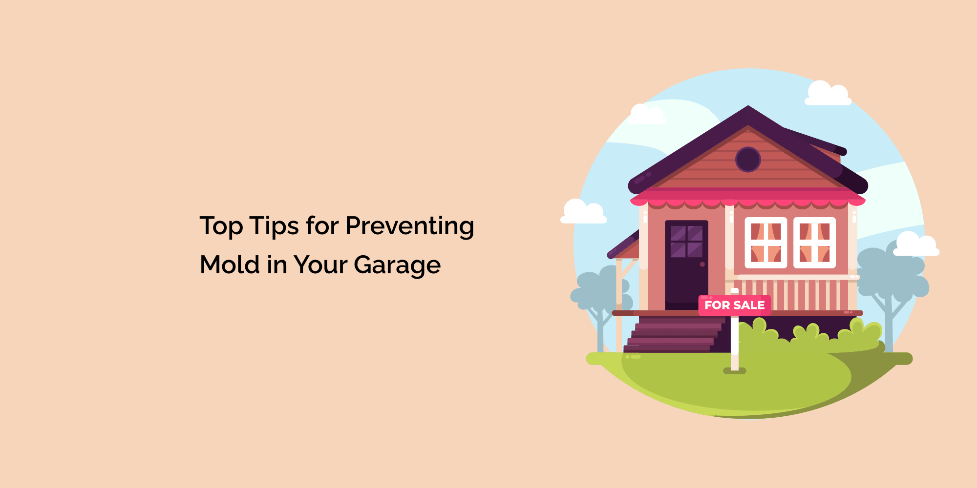 Prevent mold in garage during rainy season