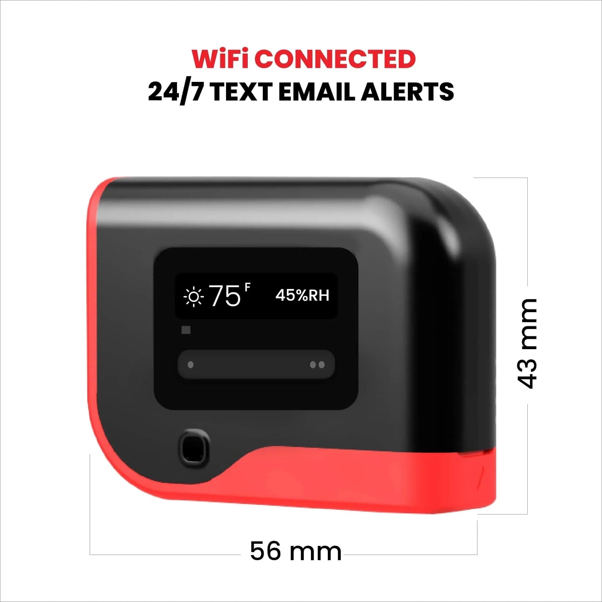 tempCube Remote Temperature & Humidity Monitor