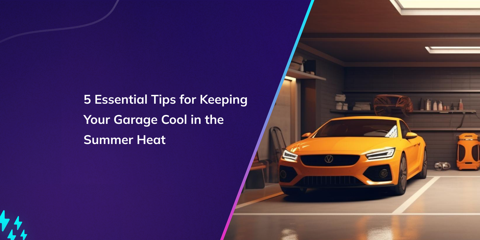 5 Essential Tips for Keeping Your Garage Cool in the Summer Heat – tempCube