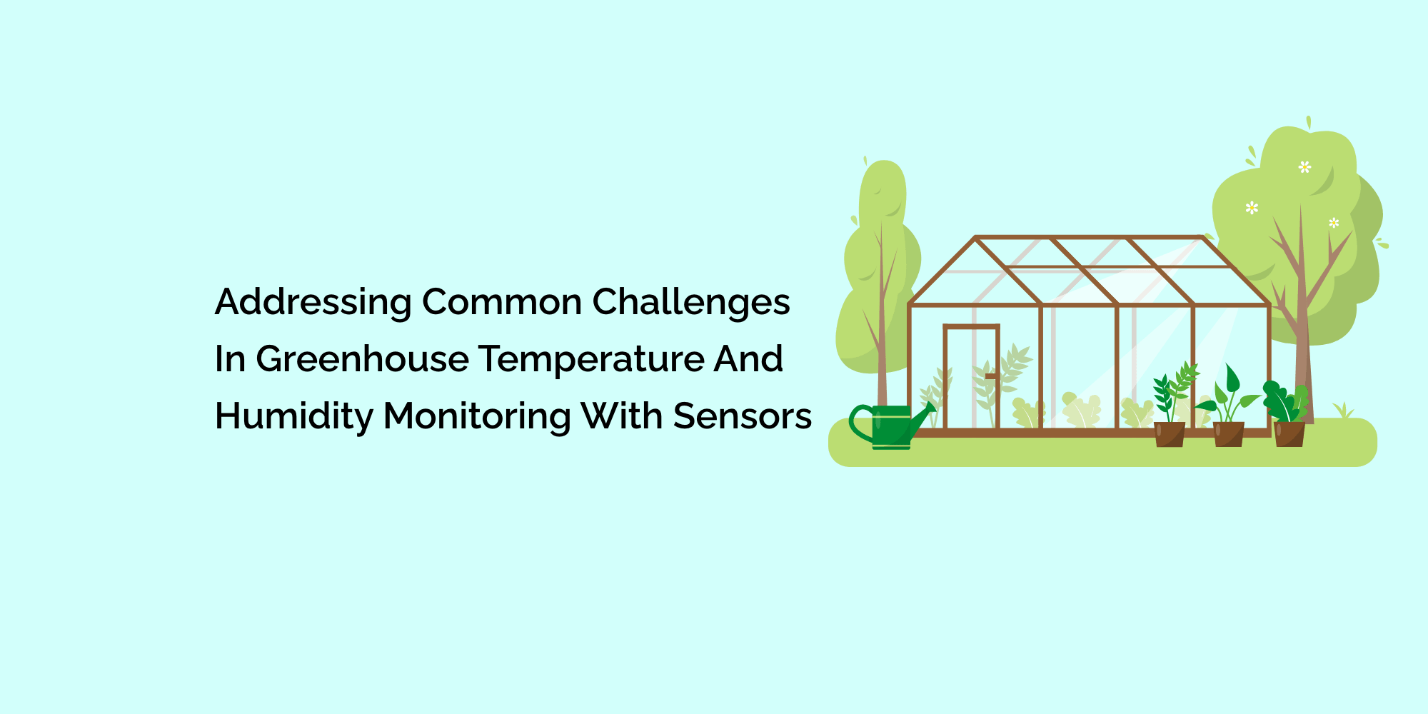 Addressing Common Challenges in Greenhouse Temperature and Humidity Monitoring with Sensors