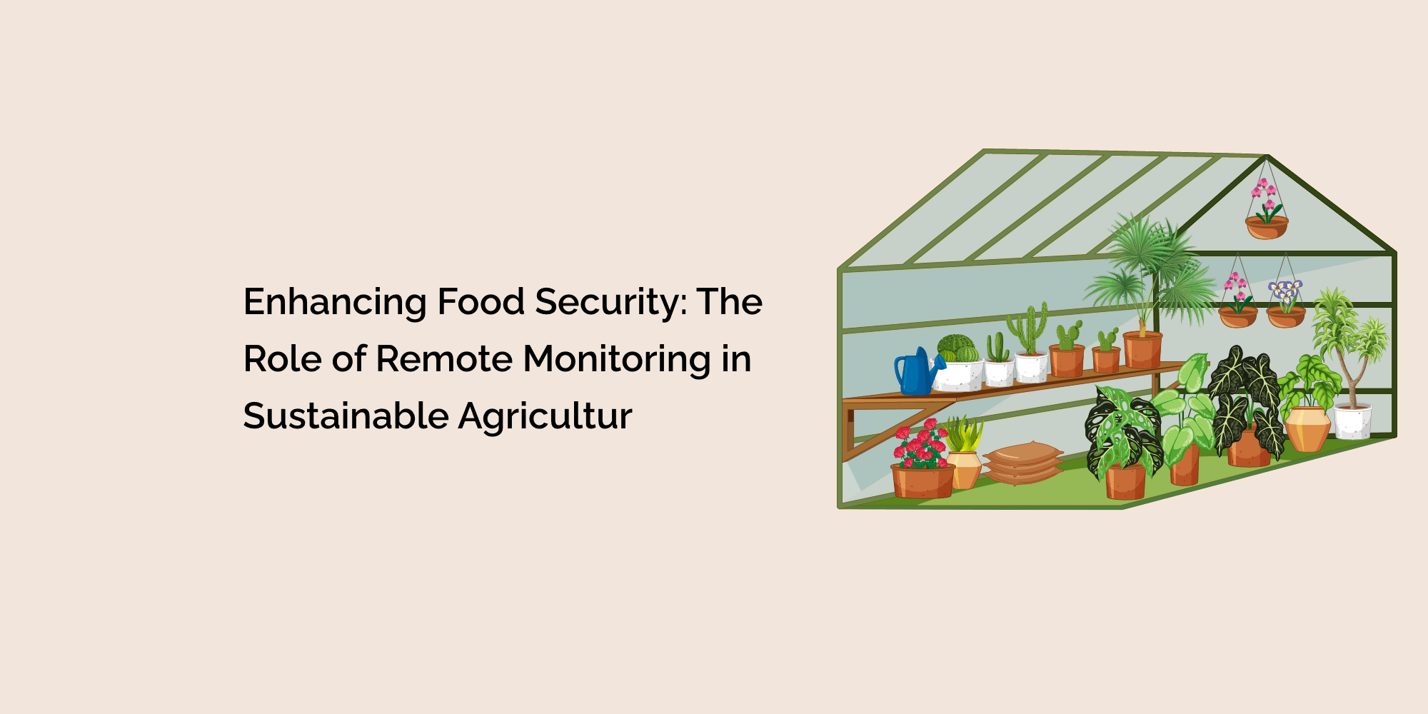 Enhancing Food Security: The Role of Remote Monitoring in Sustainable Agricultur