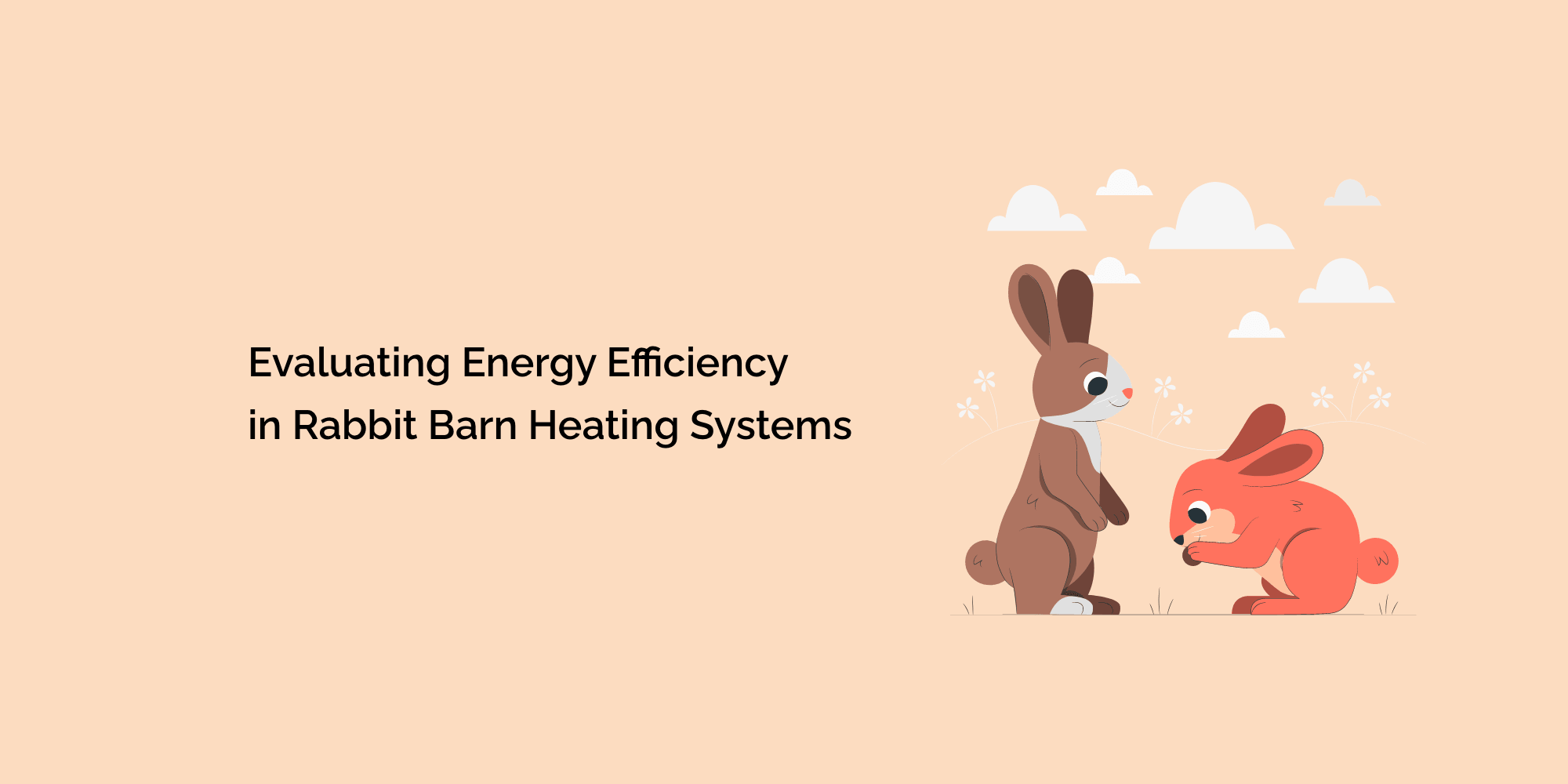 Evaluating Energy Efficiency in Rabbit Barn Heating Systems