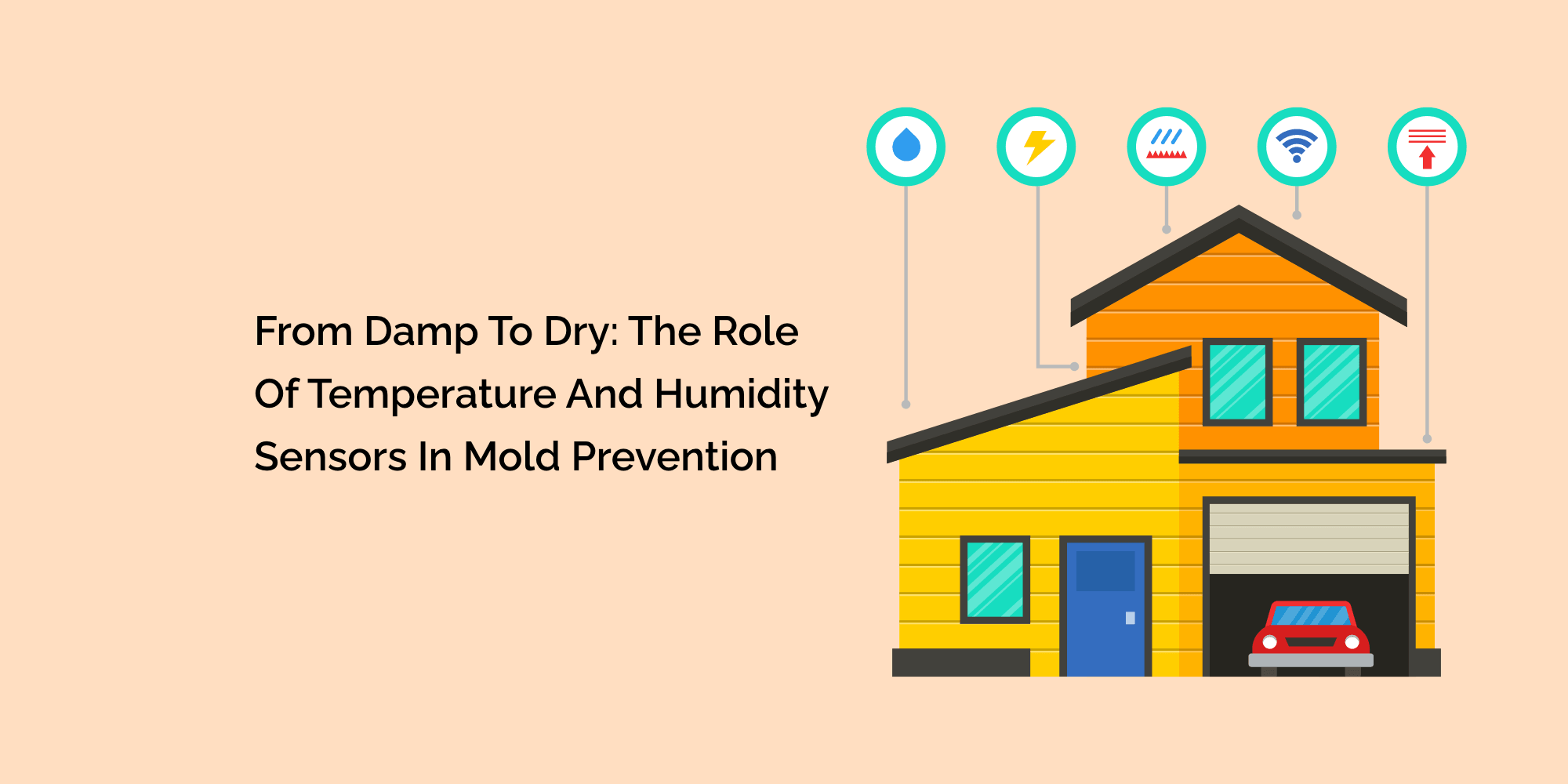 From Damp to Dry: The Role of Temperature and Humidity Sensors in Mold Prevention