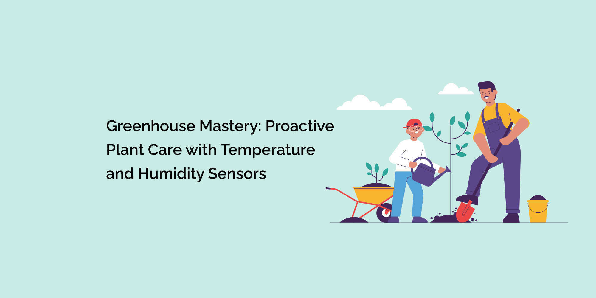 Greenhouse Mastery: Proactive Plant Care with Temperature and Humidity Sensors