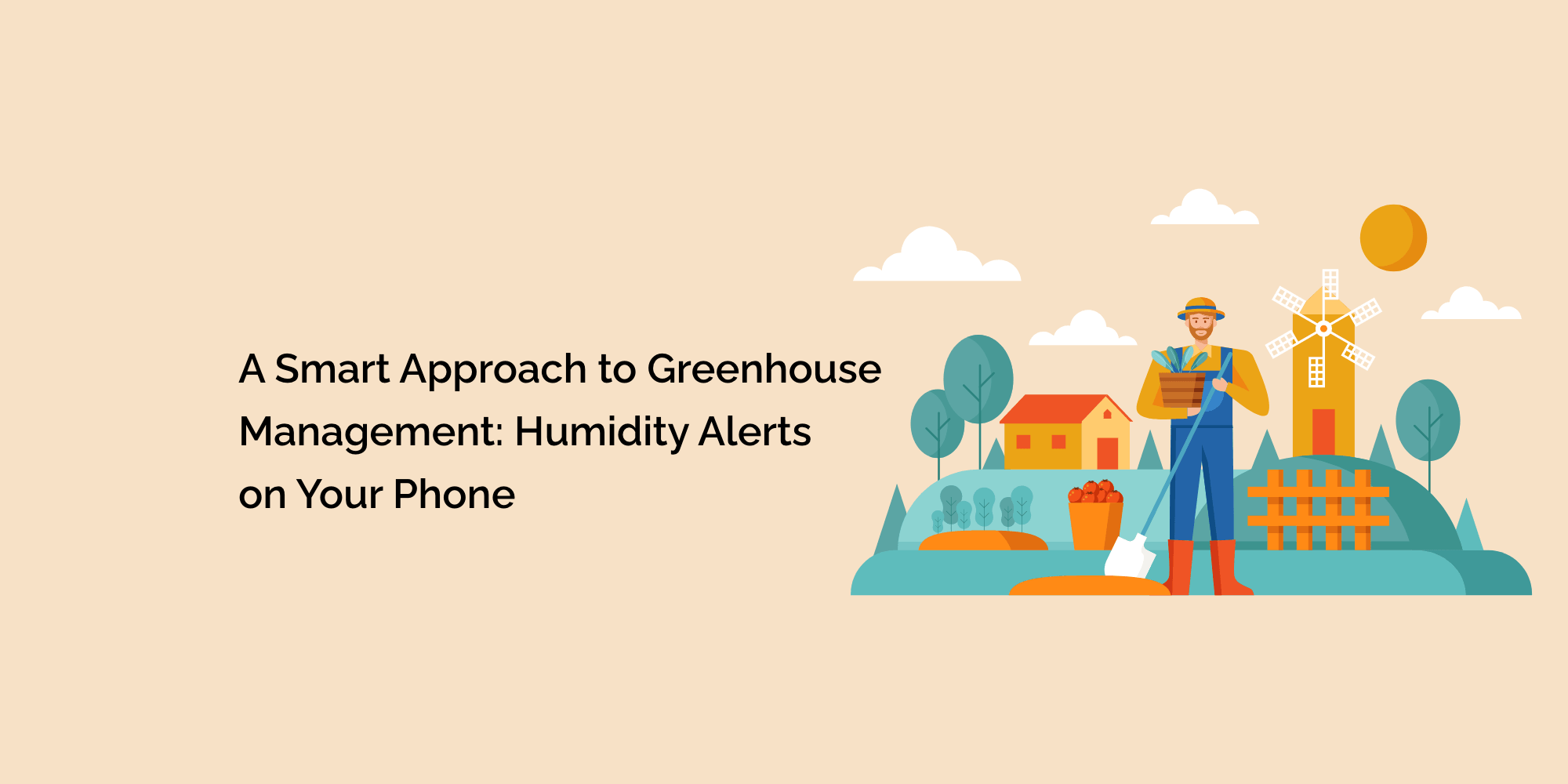 A Smart Approach to Greenhouse Management: Humidity Alerts on Your Phone