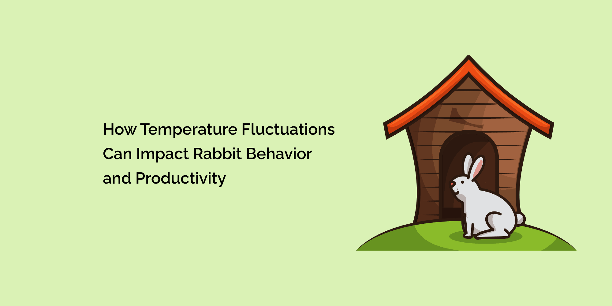 How Temperature Fluctuations Can Impact Rabbit Behavior and Productivity