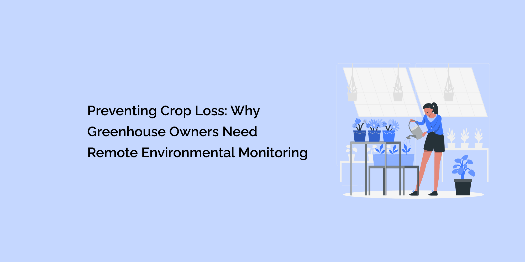 Preventing Crop Loss: Why Greenhouse Owners Need Remote Environmental Monitoring