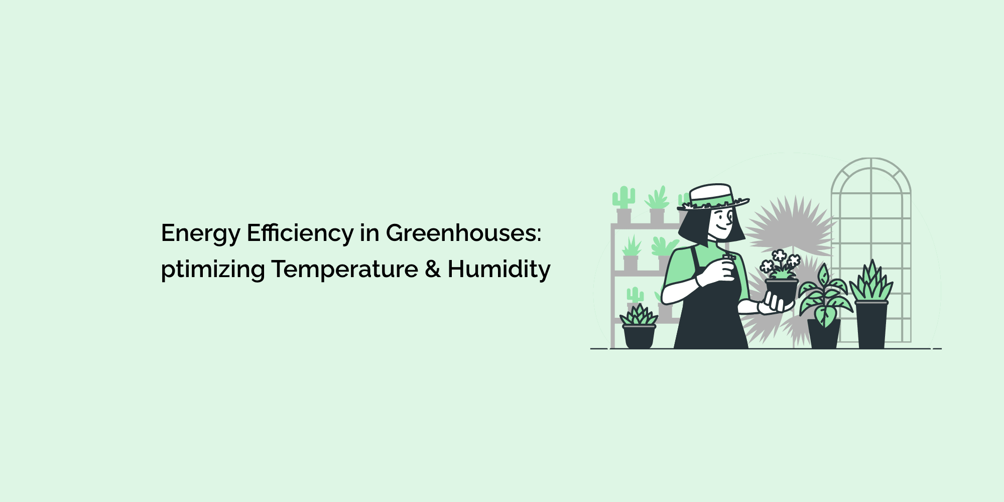 Energy Efficiency in Greenhouses: Optimizing Temperature and Humidity