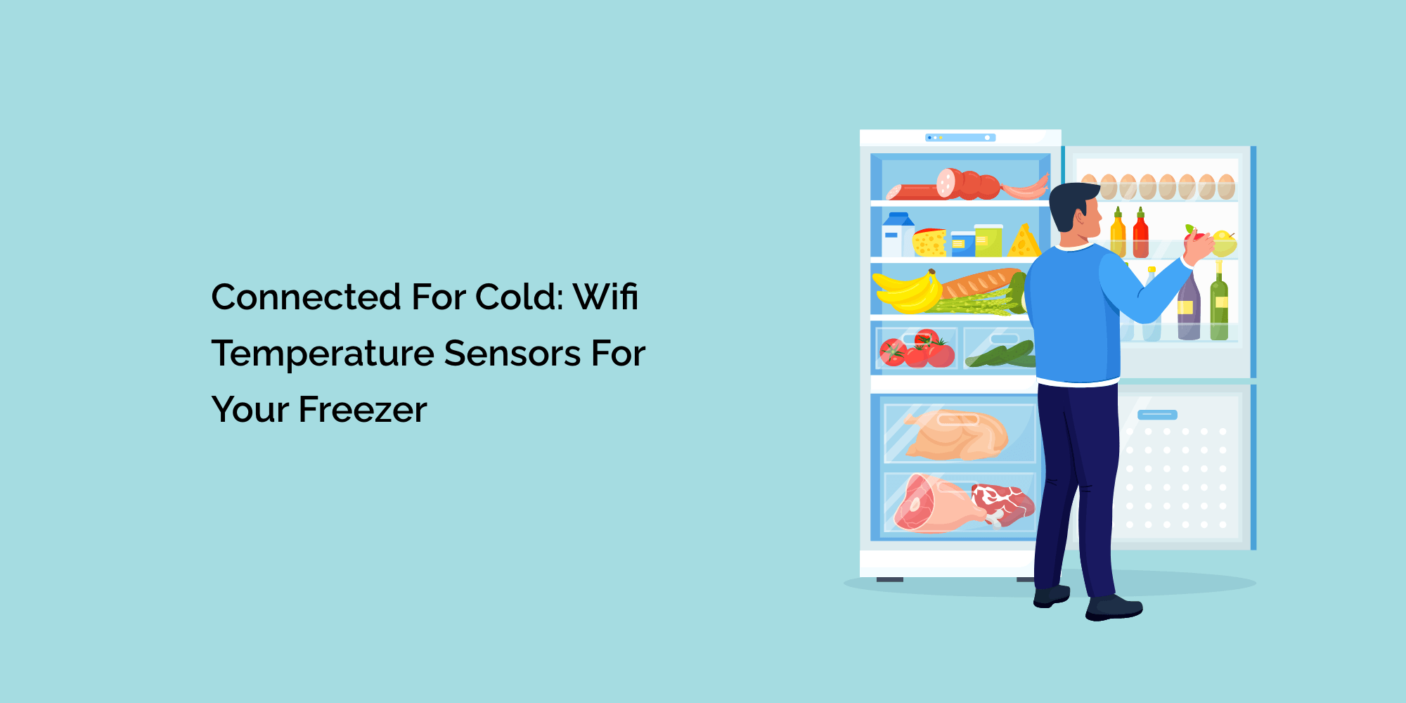 Connected For Cold: WiFi Temperature Sensors For Your Freezer