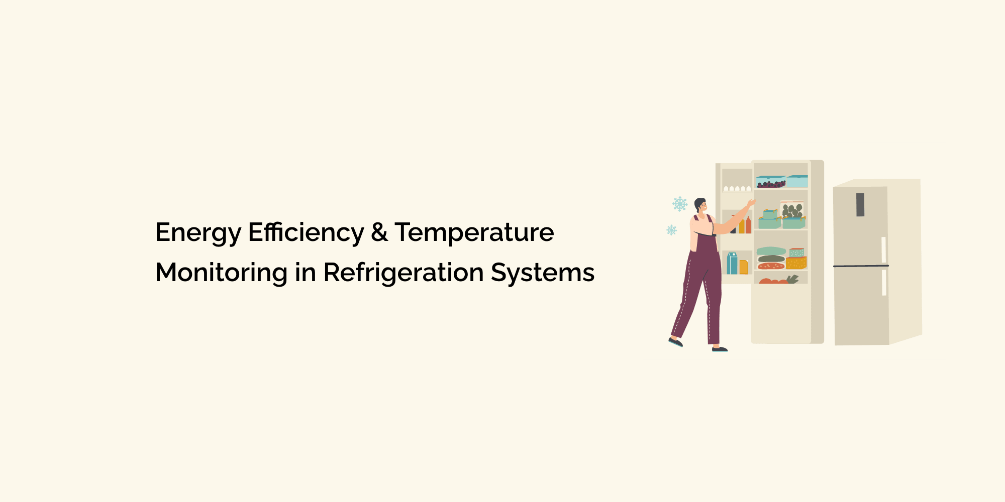 Energy Efficiency and Temperature Monitoring in Refrigeration Systems