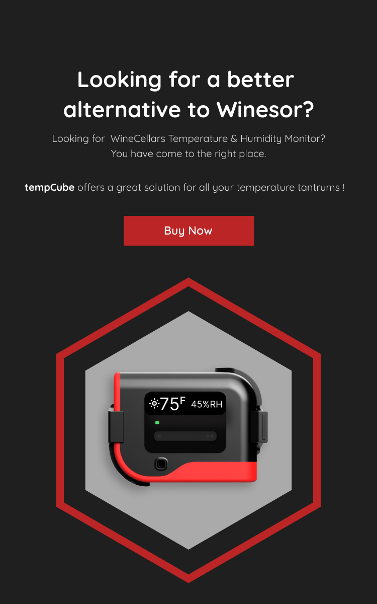 tempCube Pro WiFi Temperature & Humidity Monitor. No Subscription