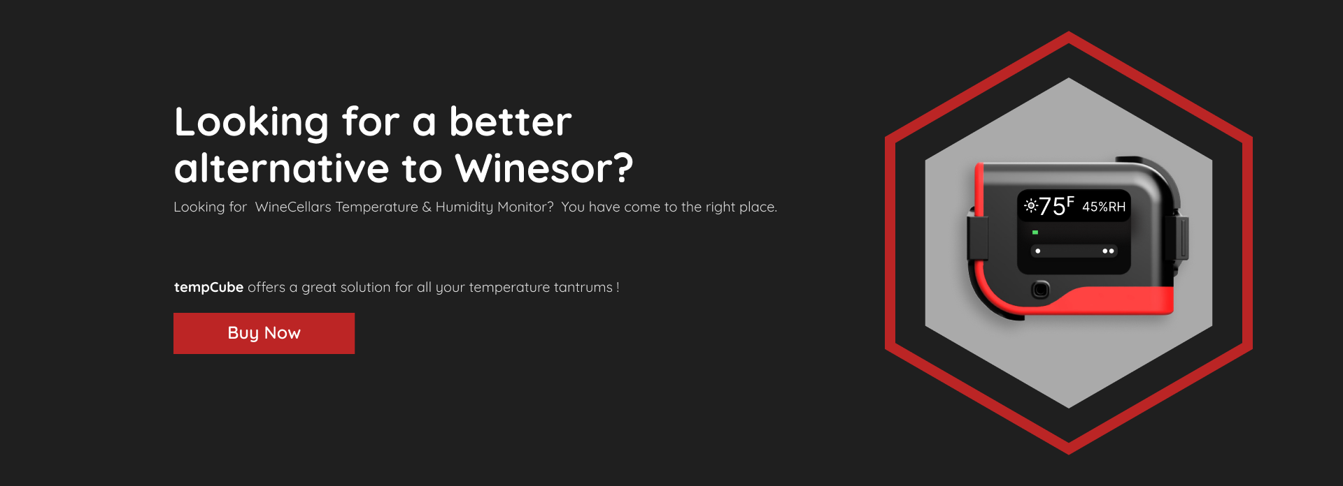Wine Cellar Temperature Monitoring tempCube vs Winesor