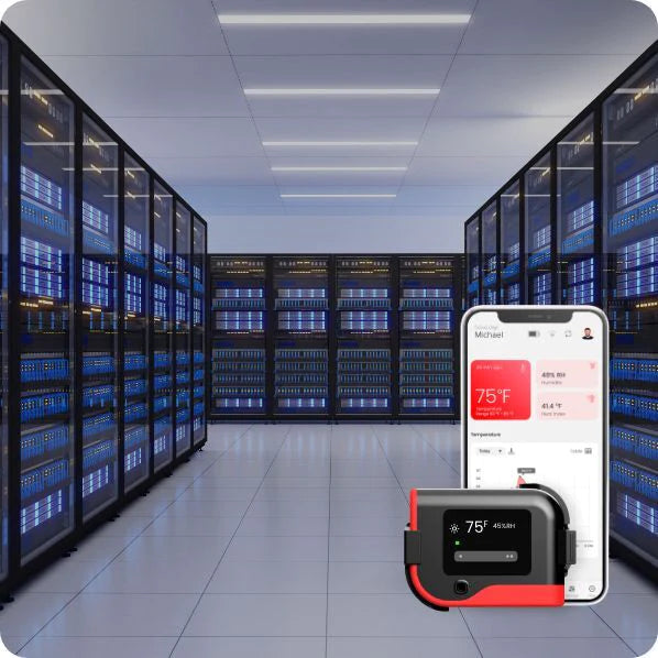 Best Server Room / Data Center Temperature & Humidity Sensor – tempCube