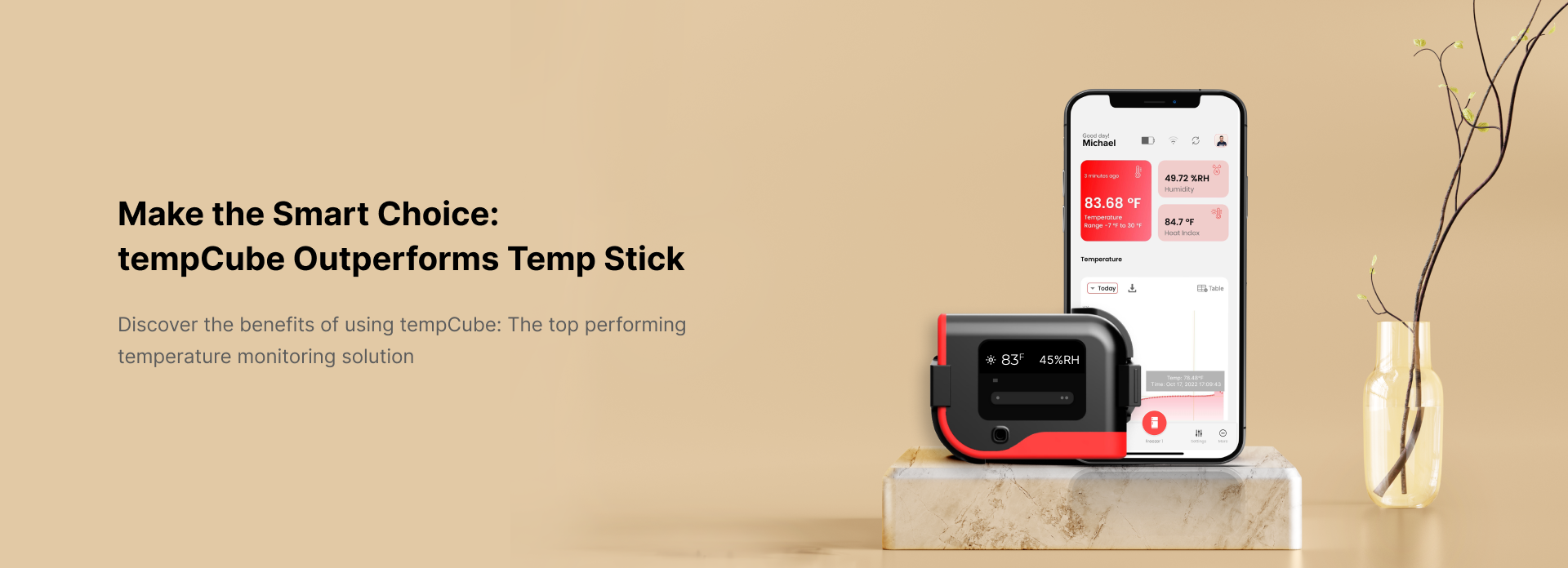Temp Stick Wifi Temperature & Humidity Sensor